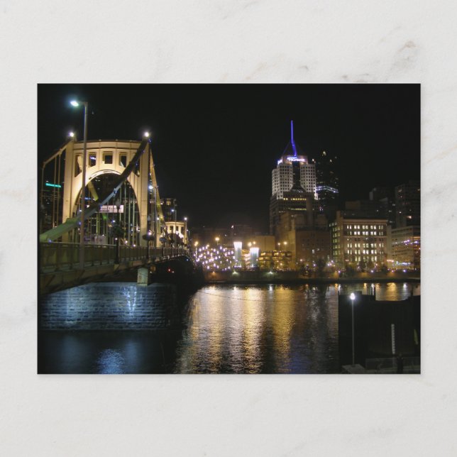 Pittsburgh Postcard (Front)