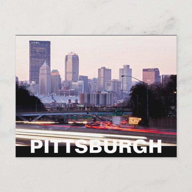 PITTSBURGH POSTCARD (Front)