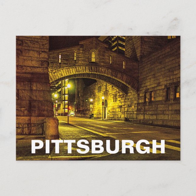 PITTSBURGH POSTCARD (Front)