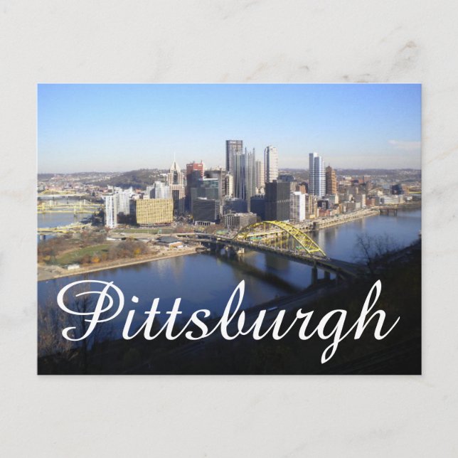 pittsburgh postcard (Front)