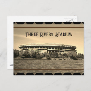 Pittsburgh Postcard - Three Rivers Stadium