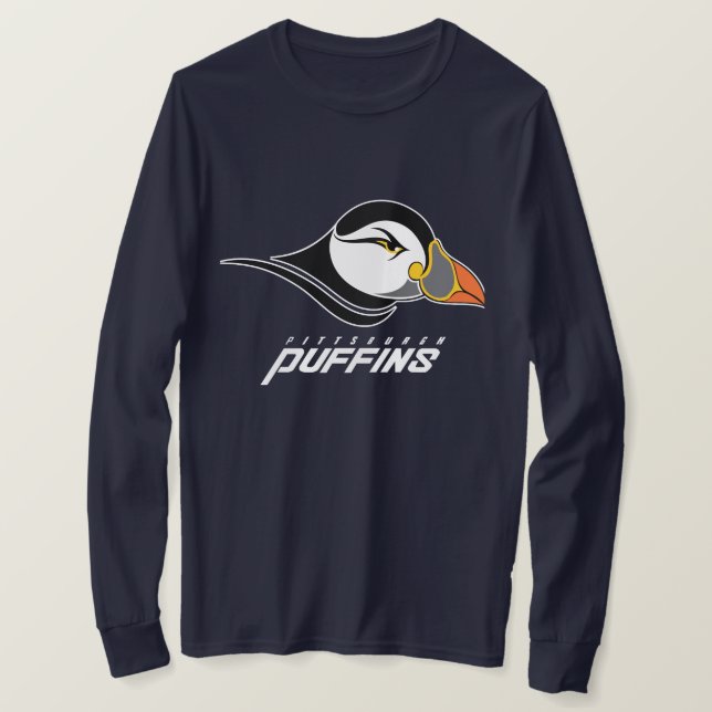 Pittsburgh Puffins Classic Logo T-Shirt (Design Front)