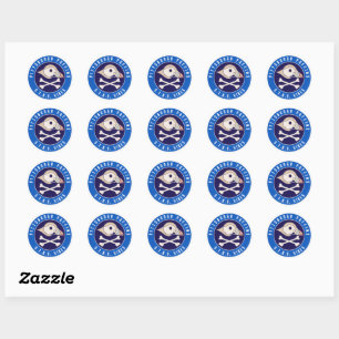 Pittsburgh Puffins S.T.B.D. Vibes Classic Round Sticker