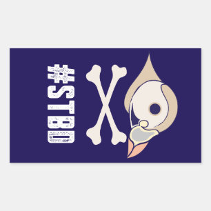 Pittsburgh Puffins #STBD Rectangular Sticker