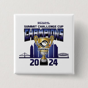 Pittsburgh Puffins Summit Challenge Cup Champions Button