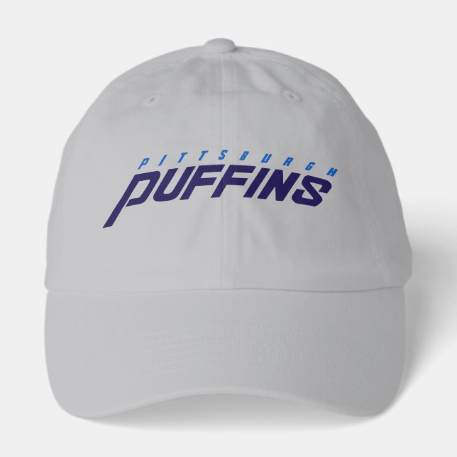 Pittsburgh Puffins Text Logo Hat (Front)