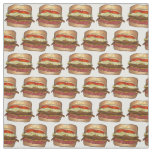 Pittsburgh Sandwich French Fries Coleslaw Fabric