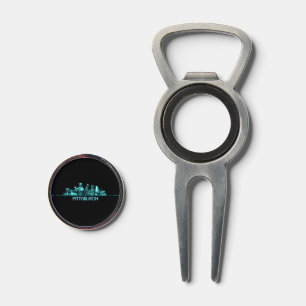 Pittsburgh Skyline Divot Tool