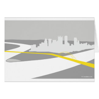 Pittsburgh skyline graphic