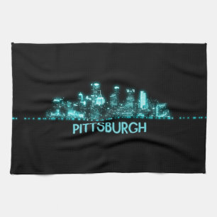 Pittsburgh Skyline Kitchen Towel