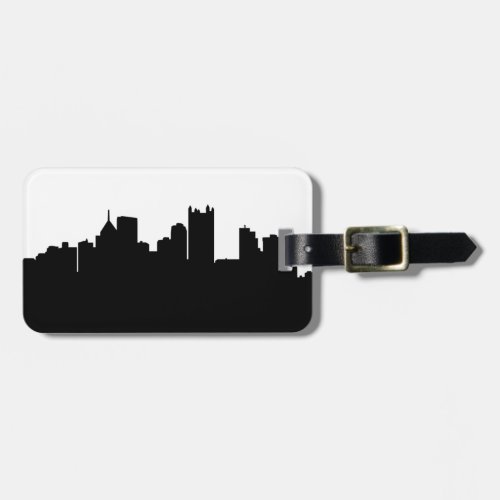 Pittsburgh Skyline Luggage Tag