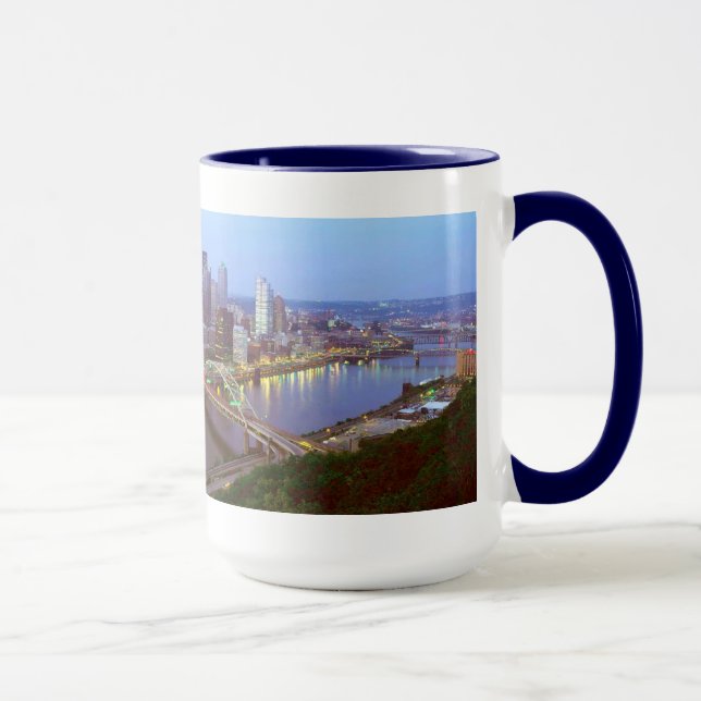 Pittsburgh Skyline Mug (Right)