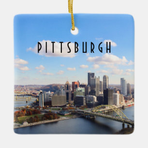 Pittsburgh Skyline Ornament