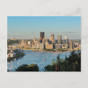 Pittsburgh Skyline Postcard