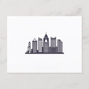 Pittsburgh Skyline Postcard