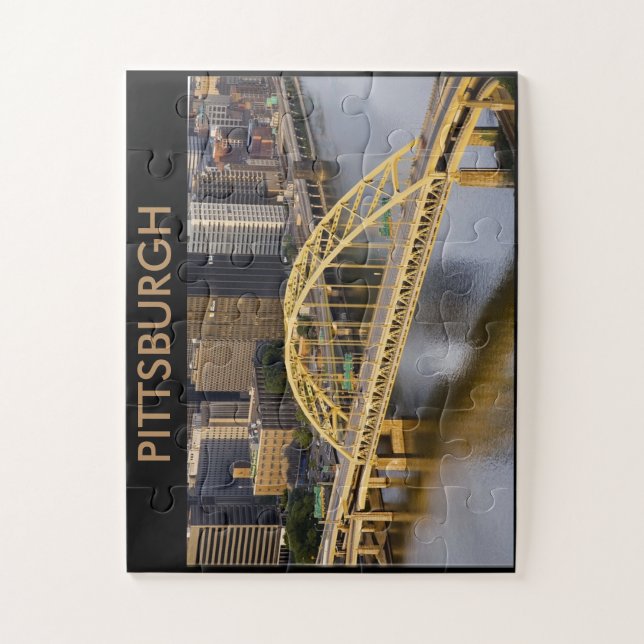 PITTSBURGH SKYLINE PUZZLE (Vertical)