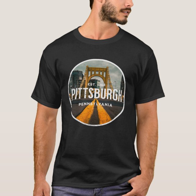 Pittsburgh Skyline T-Shirt (Front)