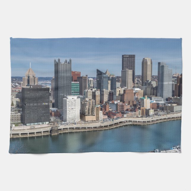 Pittsburgh Skyline Towel (Horizontal)
