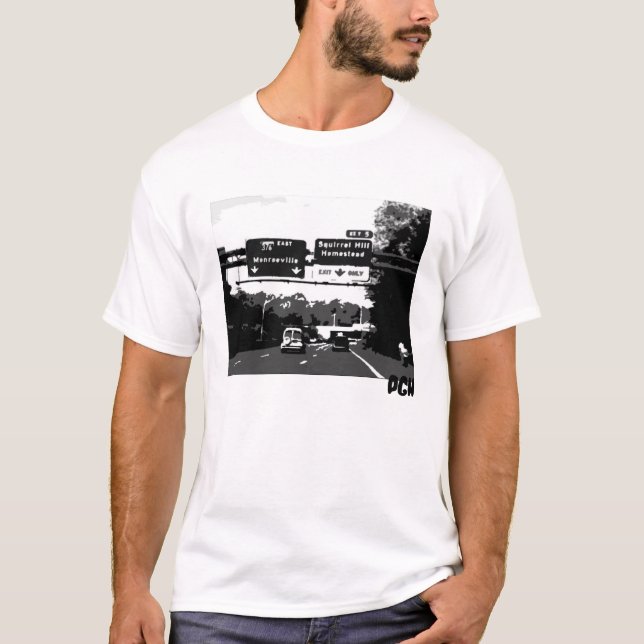 Pittsburgh Squirrel Hill T-Shirt (Front)