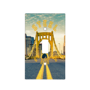 Pittsburgh Steel City Skyline 412 Pennsylvania Can Light Switch Cover