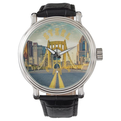 Pittsburgh Steel City Skyline 412 Pennsylvania Can Watch