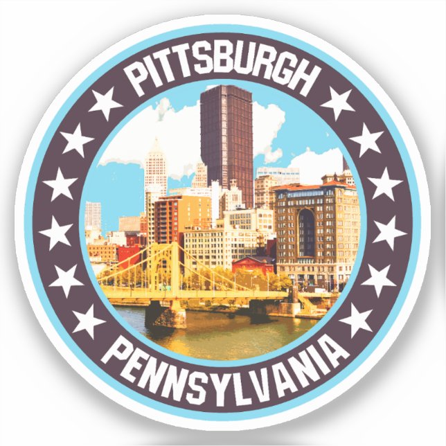 Pittsburgh                                         sticker (Front)