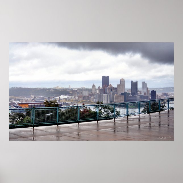 Pittsburgh ... This Steel Don't Rust Poster (Front)