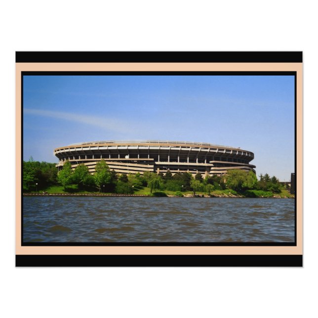 Pittsburgh Three Rivers Stadium- Photo Print (Front)