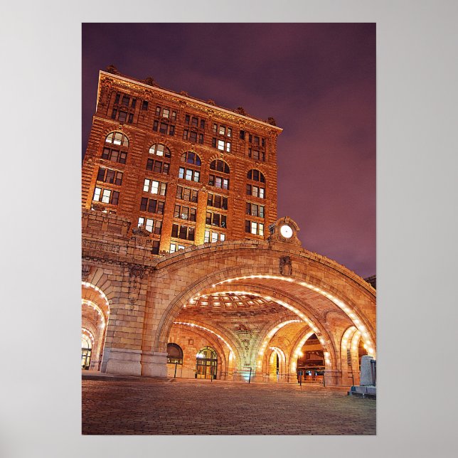 Pittsburgh Train Station Poster (Front)