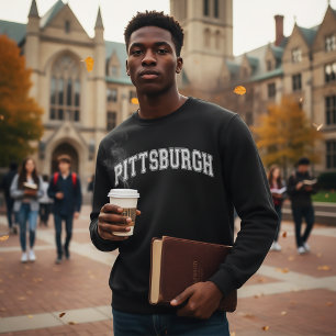 PITTSBURGH University-Style America College Sweatshirt