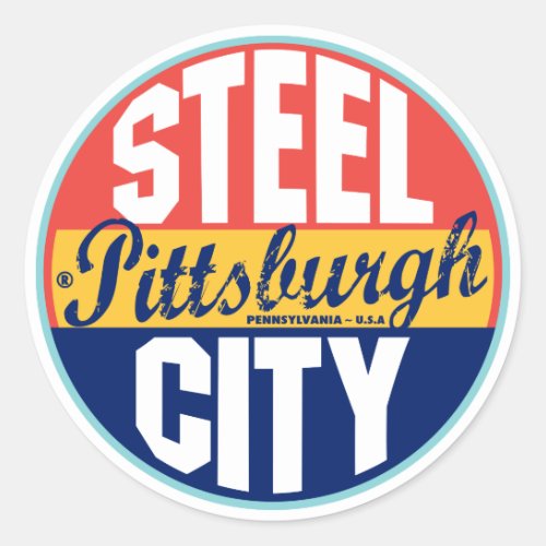 Pittsburgh Vintage Label
