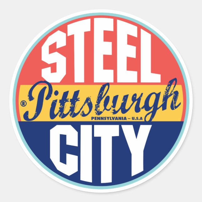 Pittsburgh Vintage Label (Front)