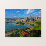Pittsburgh With Incline Puzzle<br><div class="desc">Pittsburgh City View Puzzles are a favorite product. Great gift for out of town family and friends.</div>