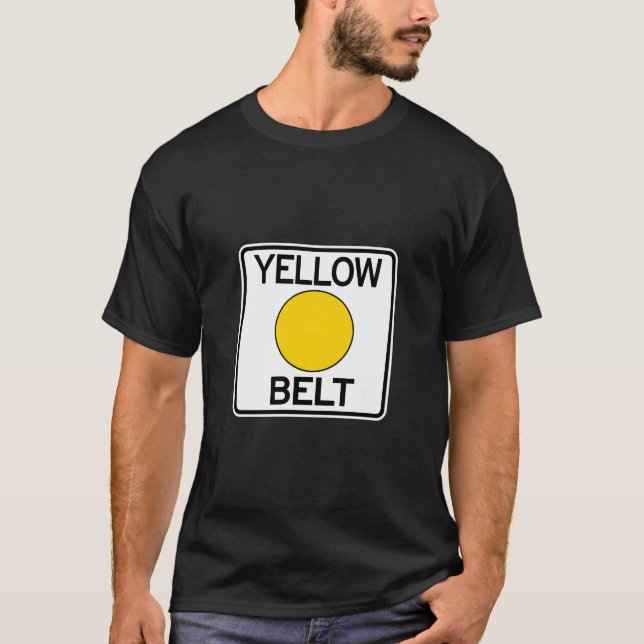 Pittsburgh Yellow Belt T-Shirt (Front)