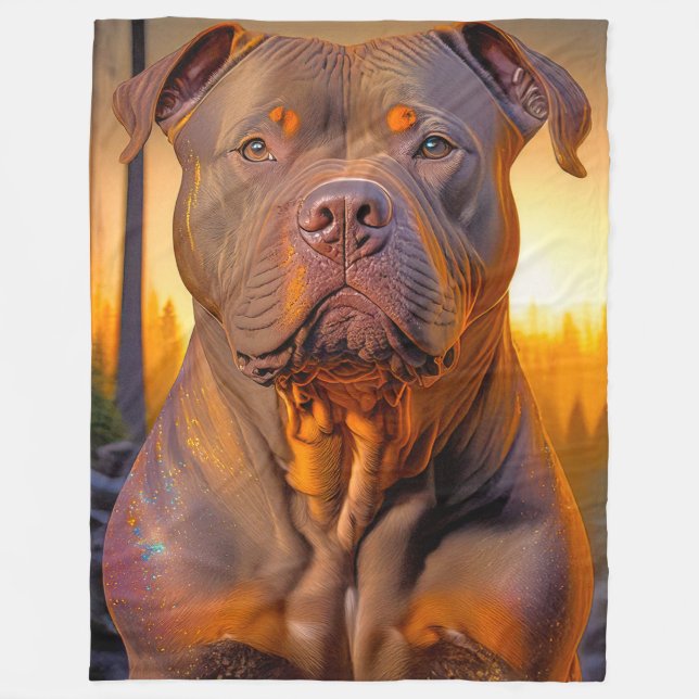 Pitty Panel 02 Fleece Blanket (Front)