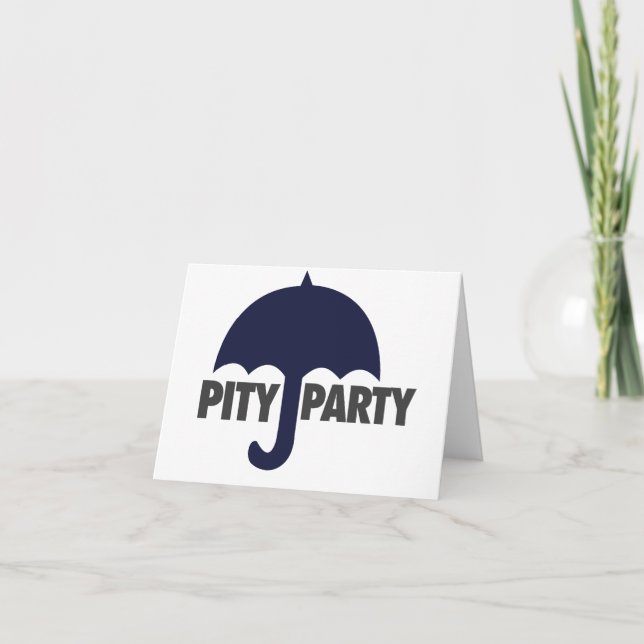 Pity Party Card (Front)