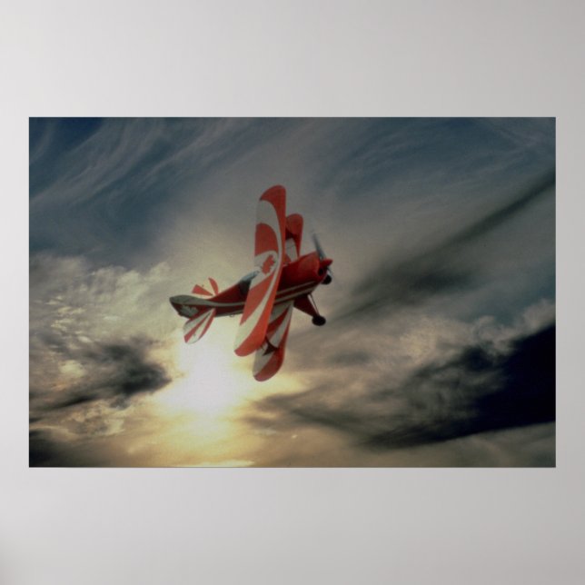 Pitz Special, single seat aerobatic aircraft Poster (Front)