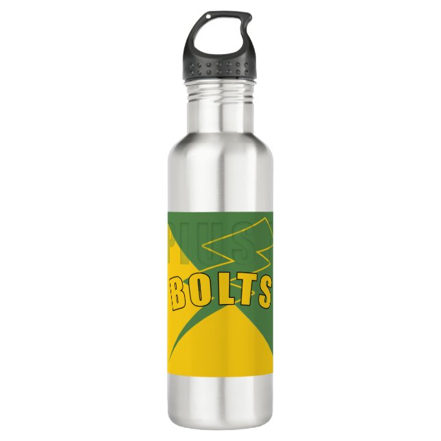 piusx high stainless steel water bottle (Front)