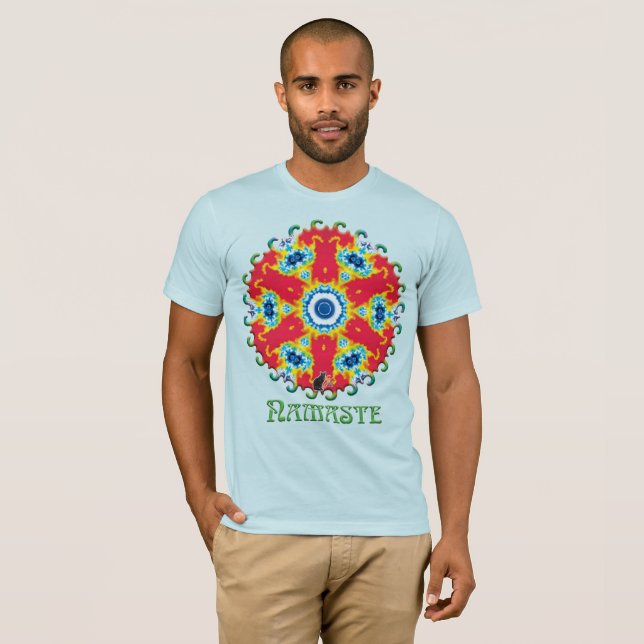 Pivitol Namaste Kaleidoscope T-Shirt (Front Full)
