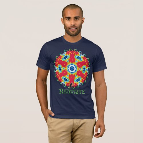 Pivitol Namaste Kaleidoscope T_Shirt