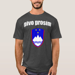 Custom Slovenia Symbol Graphic Tees Summer Cool Sportswear Men's