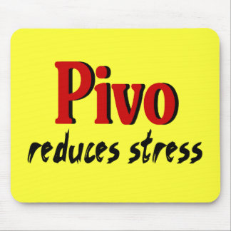Pivo reduces stress mouse pad