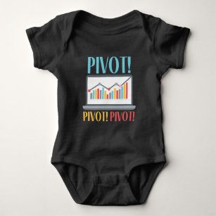 Pivot Analytics Finance Data Science Computer Baby Bodysuit