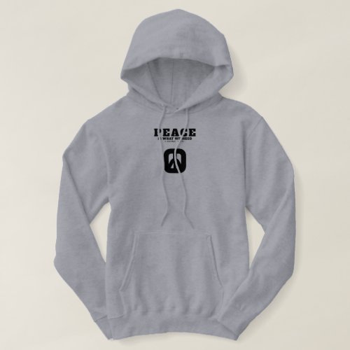 PIWWNEED PEACE IWWN2 HOODIE