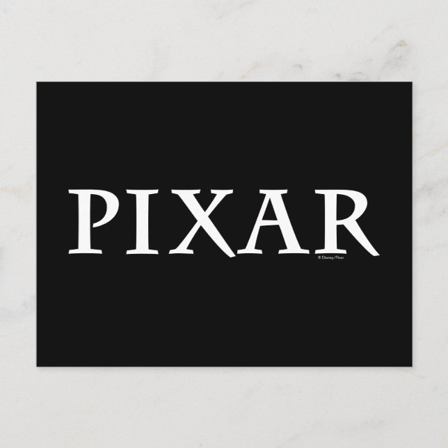 Pixar Custom Color Logo Postcard (Front)