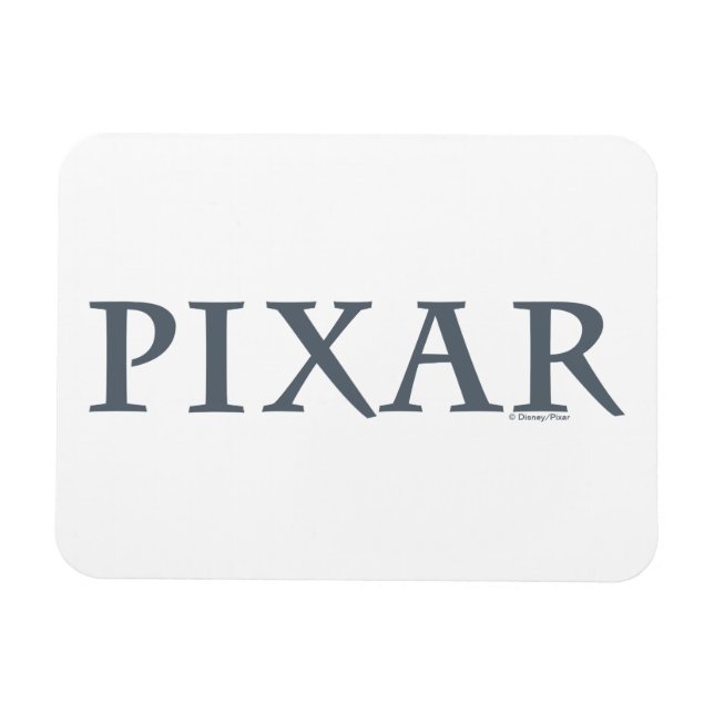 Pixar Gray Logo Magnet (Horizontal)
