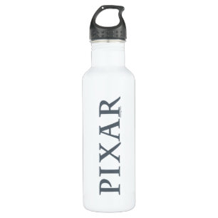 Pixar Gray Logo Stainless Steel Water Bottle