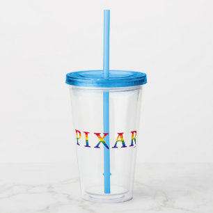 Pixar Rainbow Logo Acrylic Tumbler