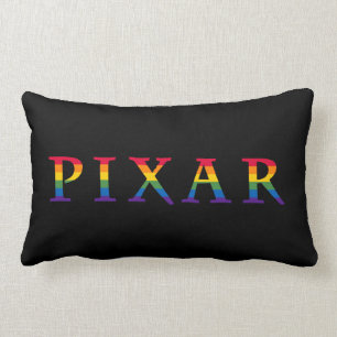 Pixar Rainbow Logo Lumbar Pillow