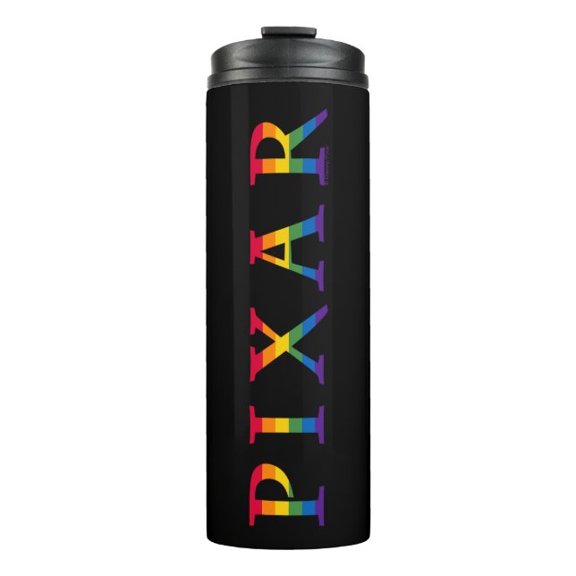 Pixar Rainbow Logo Thermal Tumbler (Front)